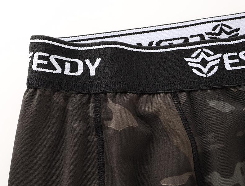 Мужской утепленный спортивный костюм ESDY для активного отдыха, альпинизма и фитнеса - Комплект термобелья Осень/Зима