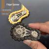 Cross-Border Gear Linkage Metal Fidget Spinner Toy