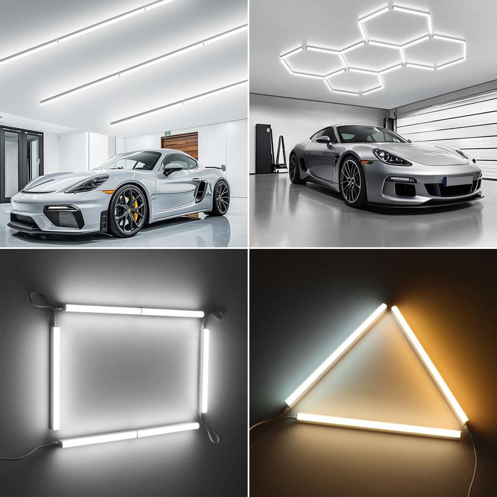 Больничное гаражное освещение Сверхяркая светодиодная лампа T5 (85-265) -1 Лампочка с винтами Потолочная