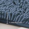 Bath Mat Lake Blue Bathroom Mat, 40cm  60cm, Non-slip Bath Mat, Thick Soft Durable Bath Mat For Bathroom, Easier To Dry, Plush Mat For Bathtub, Rain S
