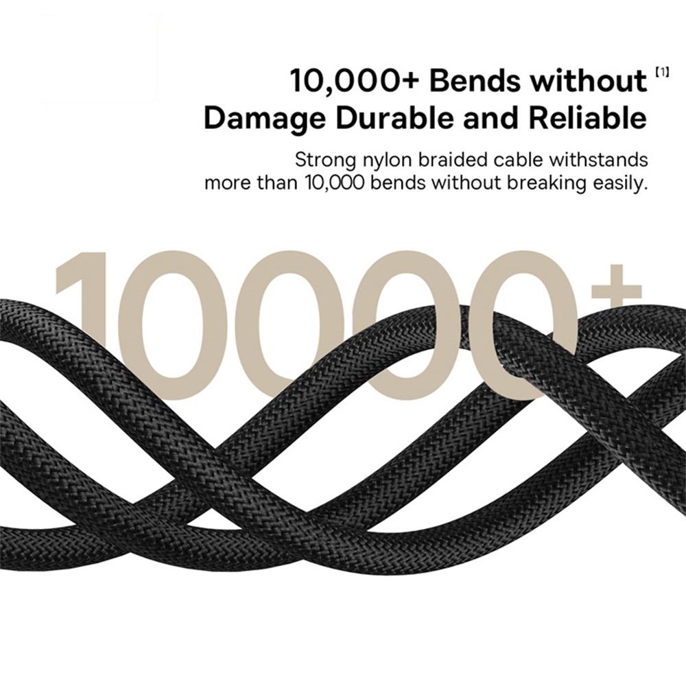 Кабель для быстрой зарядки BASEUS Dura Series PD 20W Type-C на iP, Кабель для передачи данных, Длина: 2м