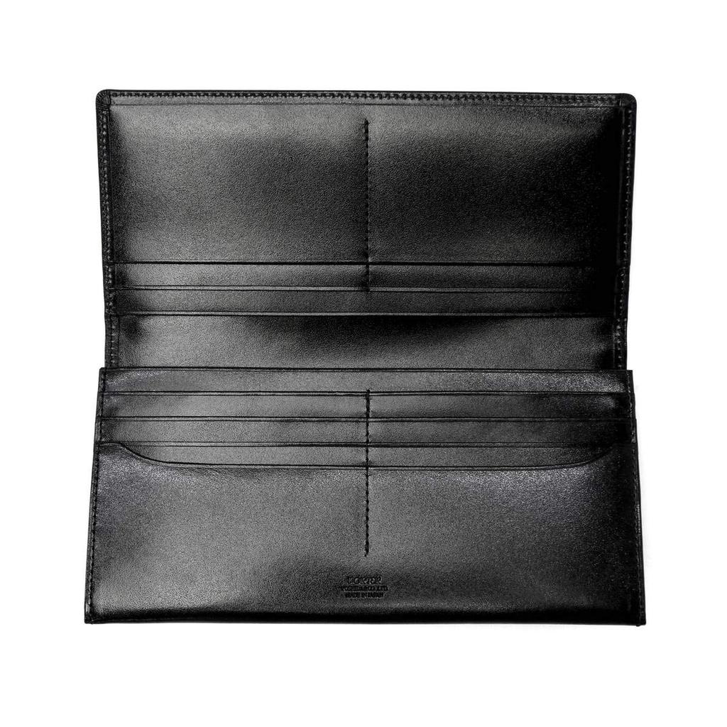 Porter Блестящий длинный кошелек (черный)