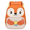 Kids Cartoon Animal Print School Bag With Comfortable Air Cushion Backing For Education