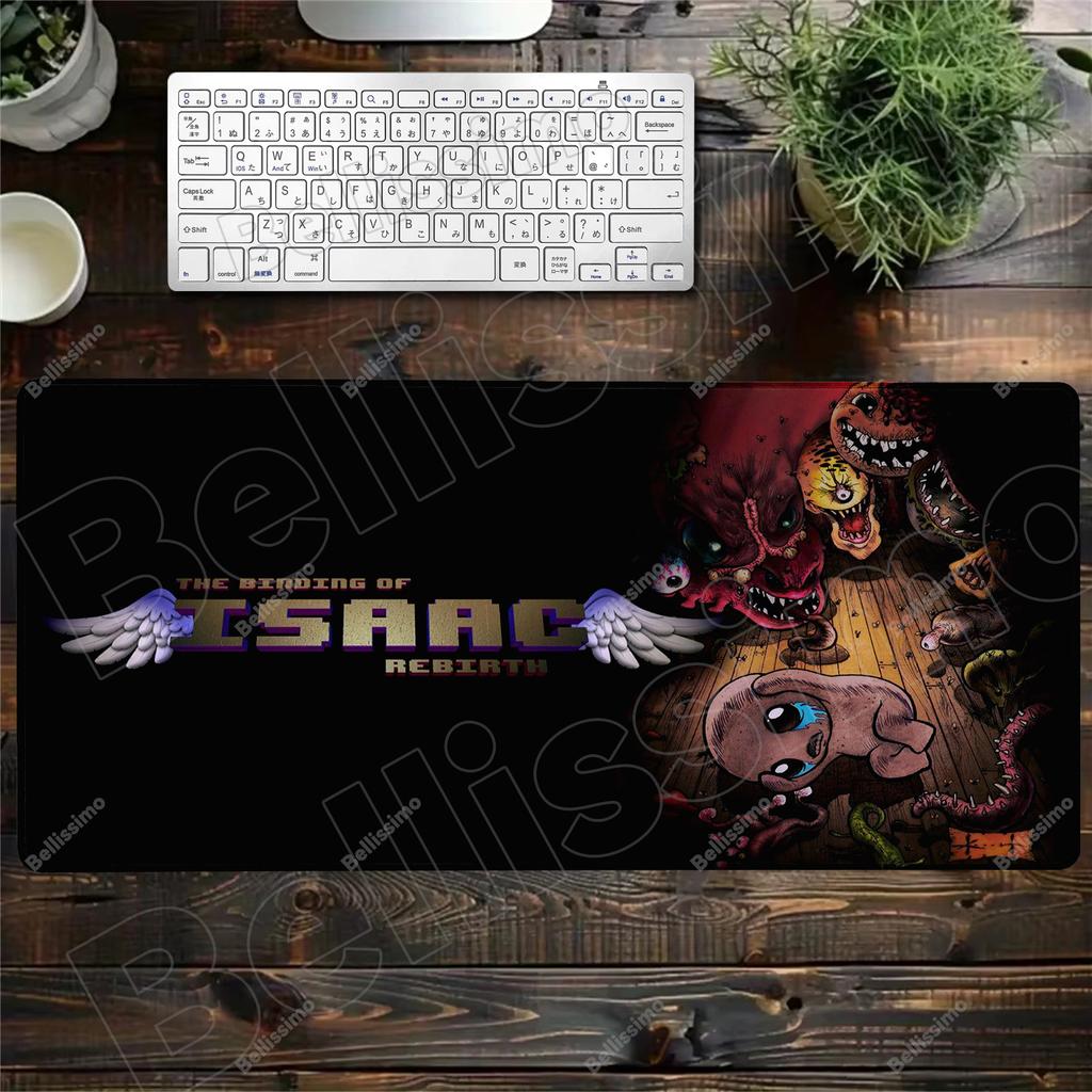 The Binding Of Isaac XL Коврик для мыши Геймерский Нескользящий Коврик Клавиатура Игровая Коврик для мыши ПК Аксессуары для компьютера Настольный коврик