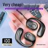 Новые Bluetooth-наушники 2024 года с костной проводимостью, накладные - 30 часов непрерывного прослушивания