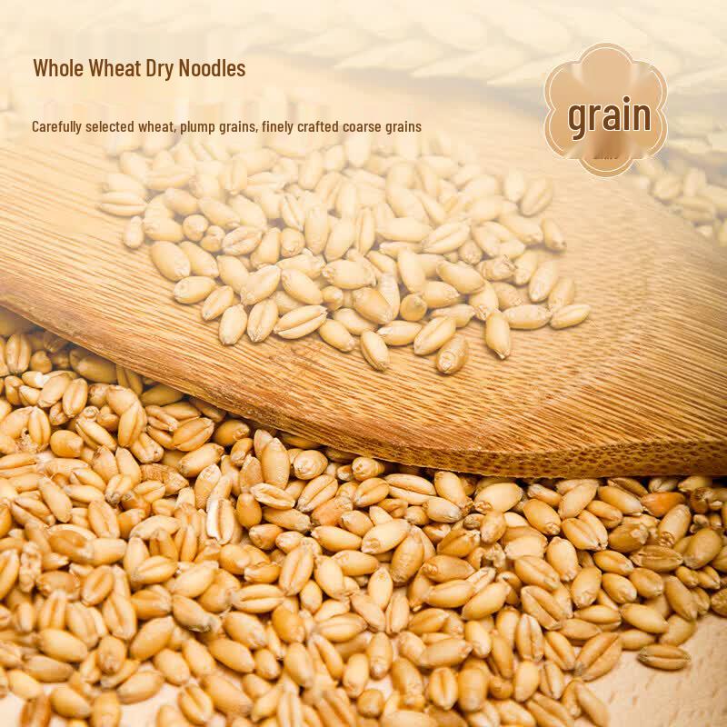 Jinshahe Whole Wheat Salt-Free Noodles (5x100g)
