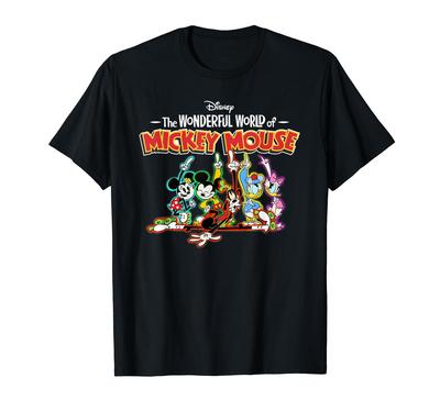 Футболка Disney Микки Маус Диско's Wonderful World