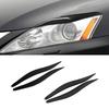 Для Lexus IS250 IS300 2006 2007 2008 2009 2010 2011 2012 Автомобильный стайлинг Внешний вид Передняя фара Накладка-бровь Наклейка-веко Покрытие