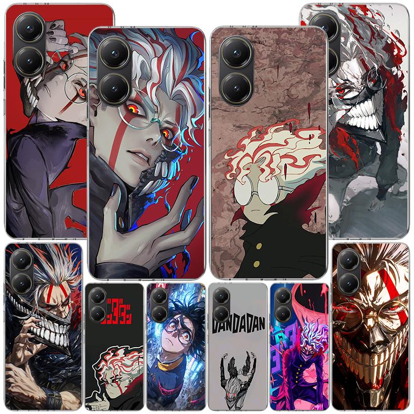 Anime D-Dandadans Okarun Phone Case For Xiaomi Poco X7 X6 X5 Pro F7 Ultra Redmi 15C 15 13C 13 12C 12 10 10A 10C 9 9A 9C 9T Cover