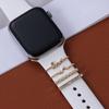 Strap Accessories Diamond Decorative Ring Watch Band Ornament Wristbelt Charms For Apple Watch Band