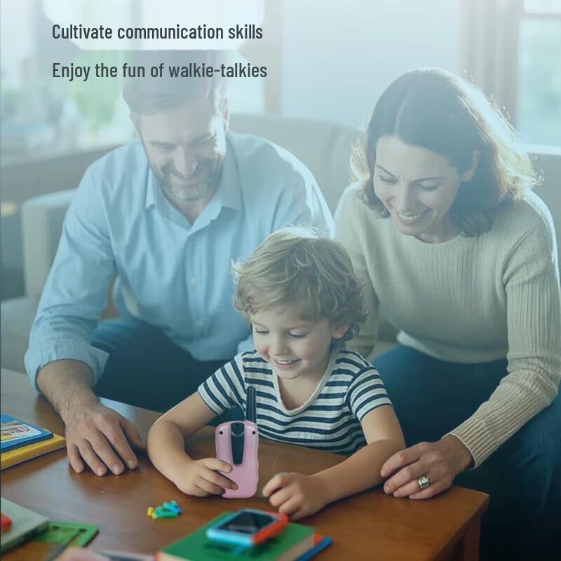 Zchat K10 Детская рация с большим радиусом действия, перезаряжаемая - Комплект из 2 шт. (Китайская версия)
