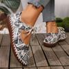 Fashion Women's Shoes 2024 Spring Fashion New Outdoor Casual Flat Shoes Women's Comfortable Casual Shoes