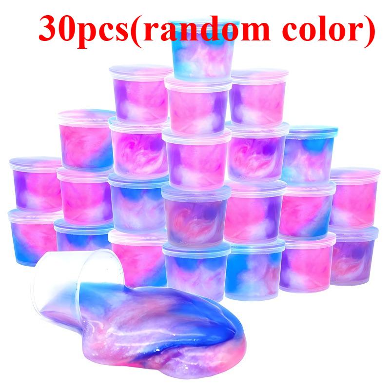 Magical Unicorn Rainbow Slime Squishy Toy Non-Sticky Stretchy Slimes Ideal for Kids Anti-stress Toy Party Favors & Goodie Bags
