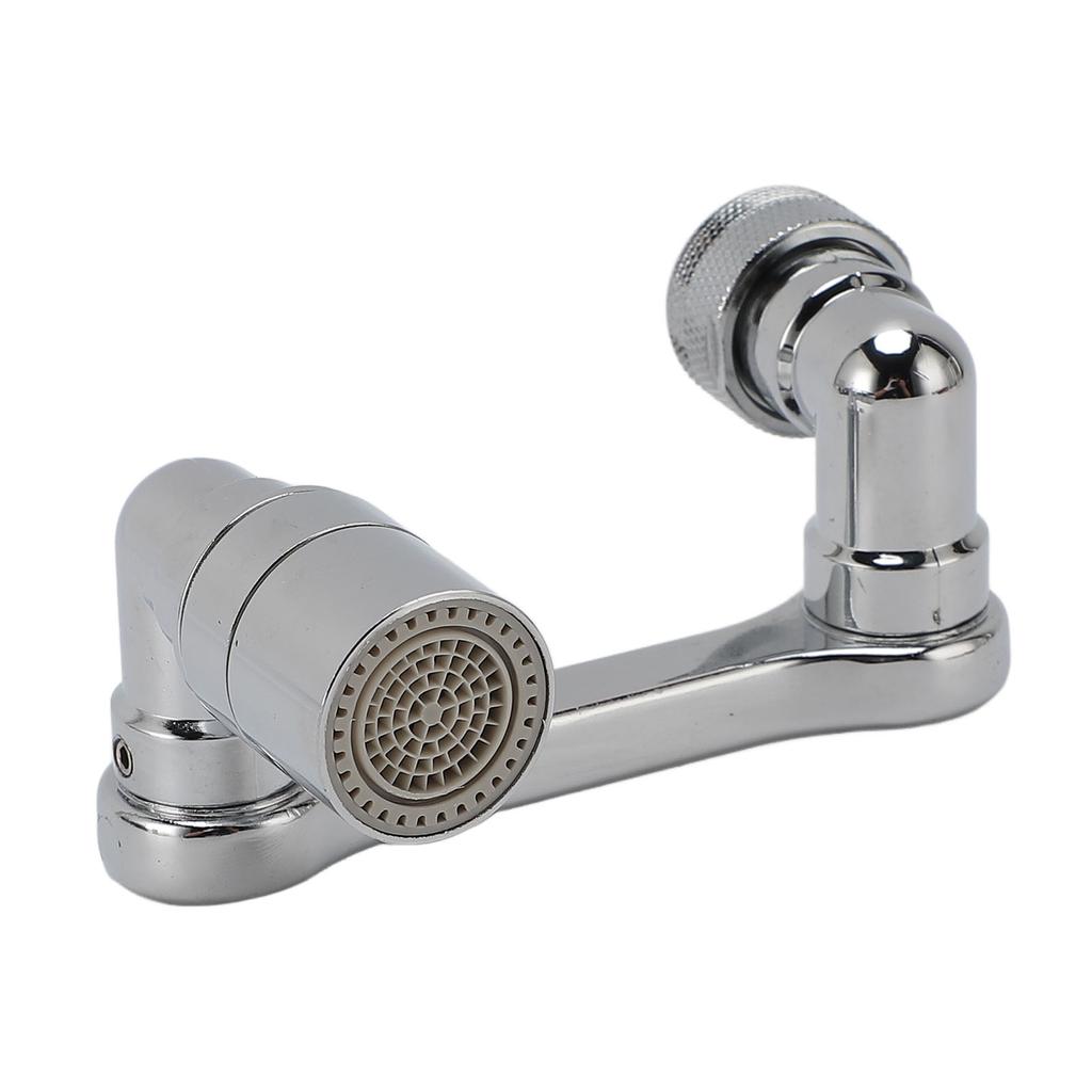 Вращающийся удлинитель для смесителя 360° 1080° Механическая рукоятка Универсальная насадка для смесителя Аэратор для ванной комнаты Kitc