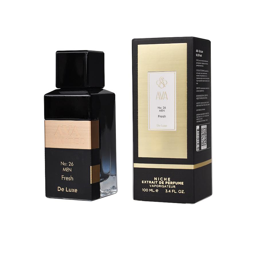 Niche perfume extract for men AVA-De Luxe Fresh NICHE PERFUME 100 ml AD-26