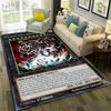Yu-Gi-Oh MONSTER CARD ковер с рисунком аниме для дома, гостиной, спальни, дивана, коврика, декор, детский коврик, нескользящий напольный коврик