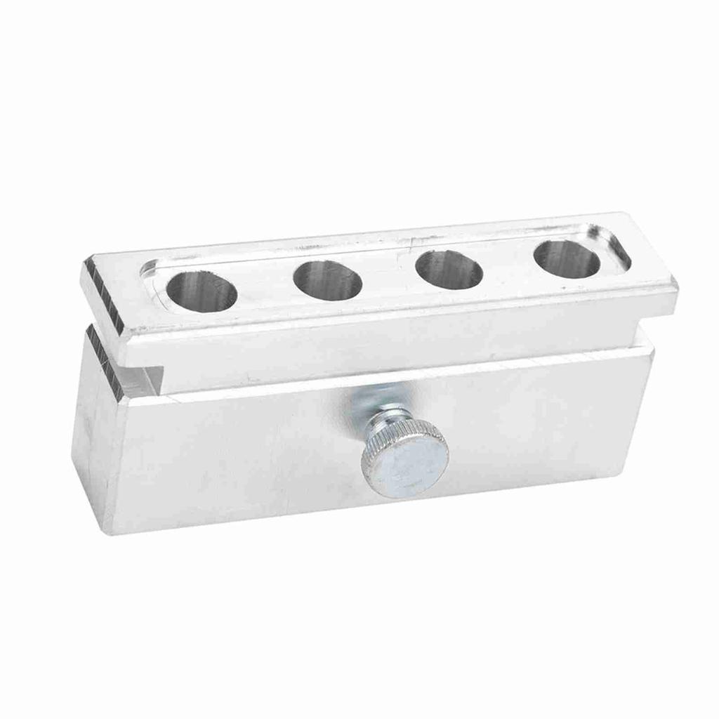 4 Cavities DIY Lipstick Mold Aluminum Alloy Lip Balm Maker Tool (Single Use)