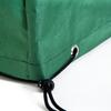 Protective Cover Covering Cover Hood for Garden Furniture 600D Oxford Green 135 x 135 x 75 cm