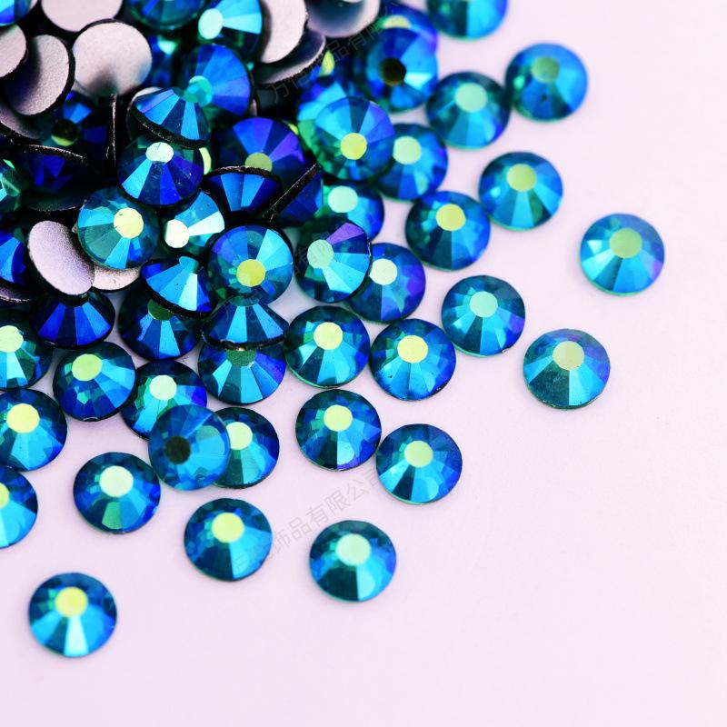 Стразы для дизайна ногтей, хрустальные стеклянные аксессуары, сделай сам, дрель с плоским дном, чехол для мобильного телефона, разноцветные, аксессуары Guomao A, аксессуары