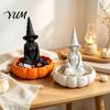 Mysterious Style Key Dish Halloween Witch Jewelry Dish, Gothic Trinket Desktop Unique Organizer for Trinkets Storage Tray Rings Keys Home Office Decor
