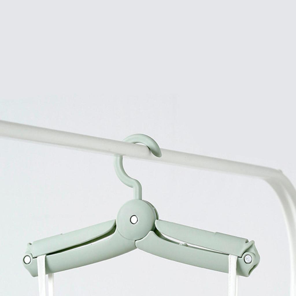 Travel Foldable Hangers Portable Clothes-rack Travel and Business Drying Hangers Windproof and Anti Slip Drying Clothes-rack