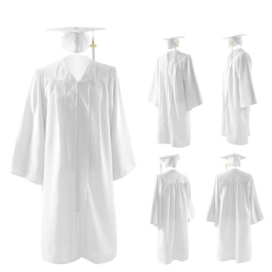 Выпускной мантии, шапочка с кисточками, комплект для выпускного 2025 года, костюм для переодевания, академическое платье унисекс для старшей школы и университета