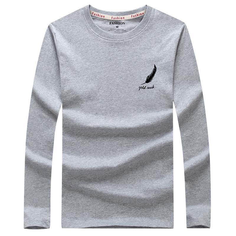 Men's Trendy Long & Short Sleeve Summer T-Shirt - Loose Fit, Plus Size, Tide Brand