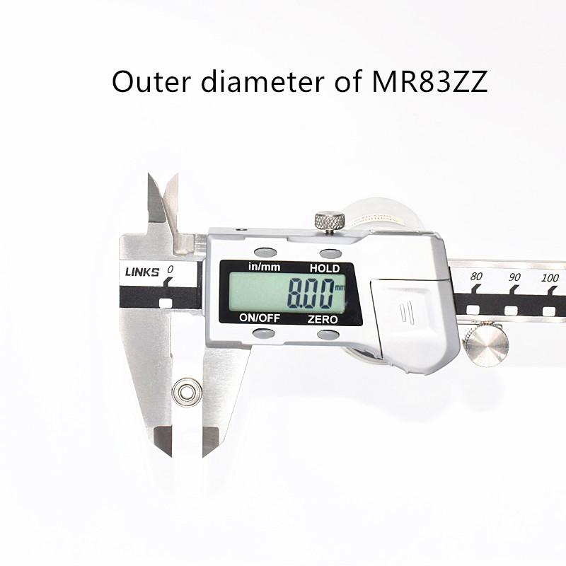 Mr83zz подшипник 10шт 3*8*3(мм)