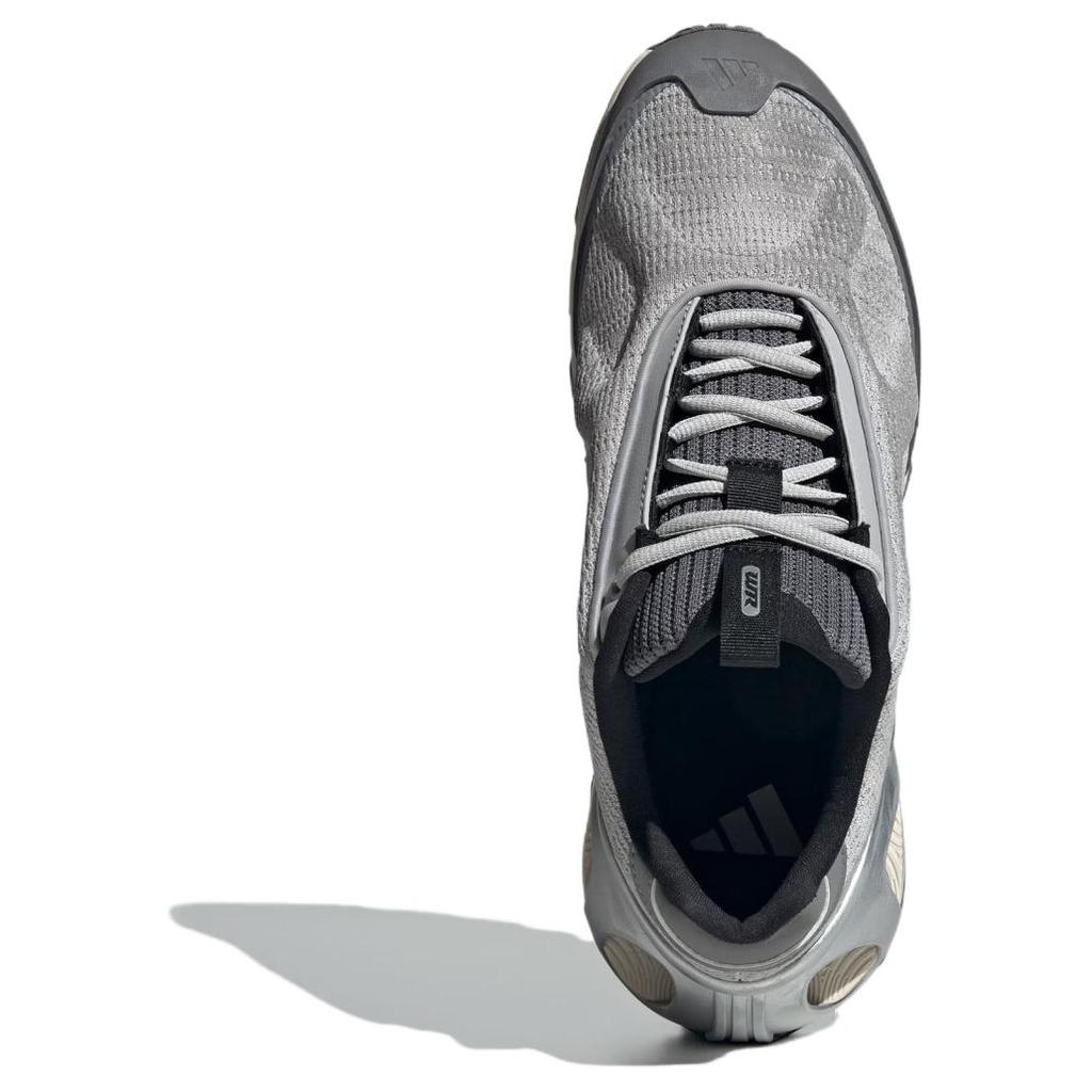 Adidas Wonder Runner Comfortable Rock Slip-Resistant Durable Low-Top Running Shoes Unisex Running Shoes Gray JQ7589