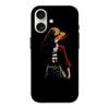 Case - One Piece - Iphone 16 Plus - Soft - Black - Anime Luffy