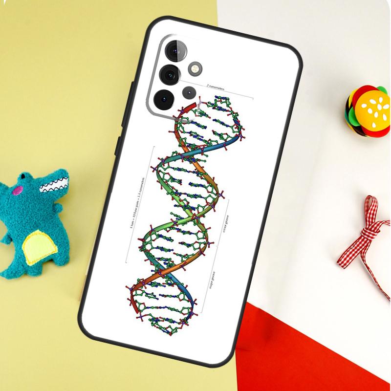 Наука ДНК Химия Для Samsung Galaxy A22 A32 A52 A54 A34 A14 A55 A35 A15 A53 A33 A13 A05 A06 A16 Чехол для телефона