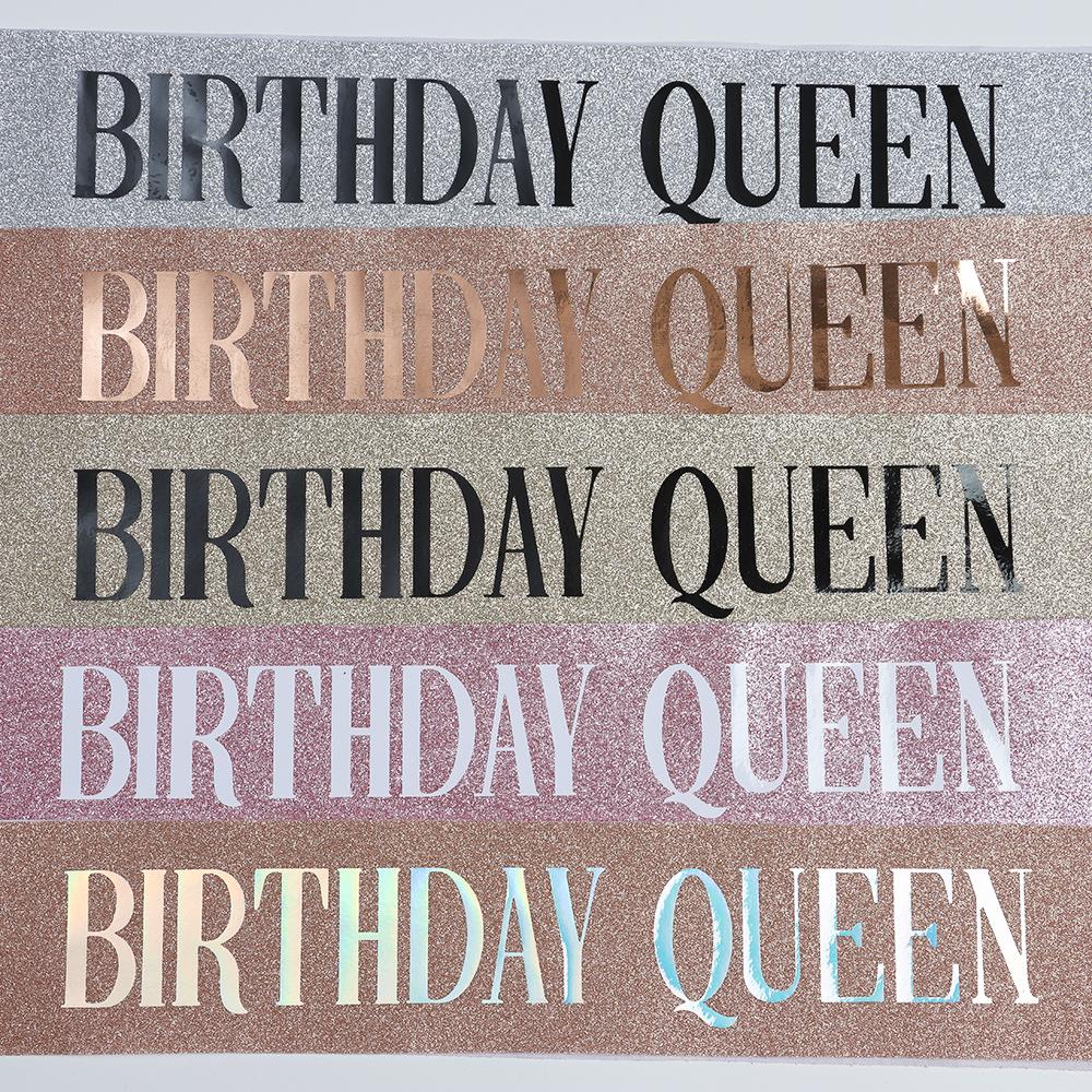 Модный атласный пояс принцессы корона головной убор на день рождения королева повязка на голову тиара обруч для волос