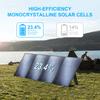 SolarPlay 400W Foldable Solar Panel Monocrystalline 23.4% High Efficiency ETFE Portable 6-Fold for RV Camping Power Station