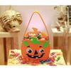 Gift Ready Halloween Treat Bag Non Toxic Felt Reusable Pumpkin Kids Candy Collector Trick or Tote Party Favors Decor