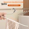 Suit Trousers Hanger 10PCS Trouser Rack No Clips or Teeth Marks Hangers Pull Out Pants Without Creases Hold Multiple Scarves Ties Organizer Clip-free
