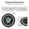 WMZW4 For Skoda Octavia Rapid Kodiaq Karoq Fabia Kamiq Sup Car Coaster Water Cup Bottle Holder Anti-slip Pad Mat Silica Gel Waterproof
