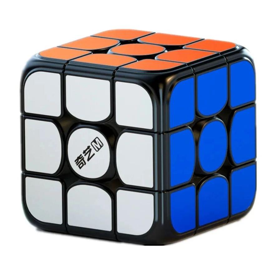 Серия магнитных/маглев кубиков Рубика QiYi M Pro 2x2 3x3 4x4 с УФ-покрытием, обучающая игрушка, 3x3 кубик Рубика, кубик Рубика с магнитным позиционированием
