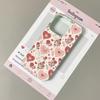 Peace Dove Flower Pattern Silicone Phone Case For iPhone 17 Pro 17Air 13 16 15 14 12 11 Pro Max 16 Plus Soft Bumper Cover Funda