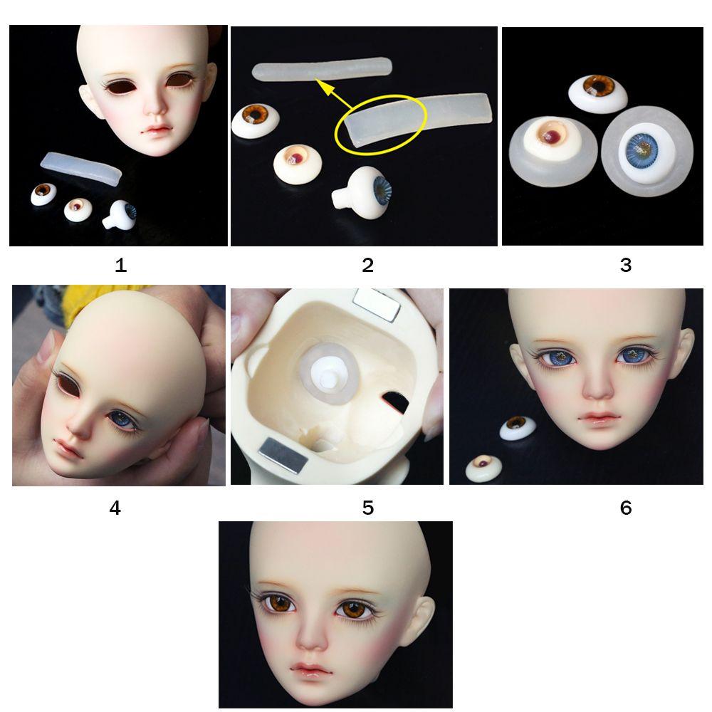 Аксессуары Образовательный Пластилин Глина Глаза 1/6 Куклы Аксессуары Кукольные Глаза Грязь DIY Ручная работа