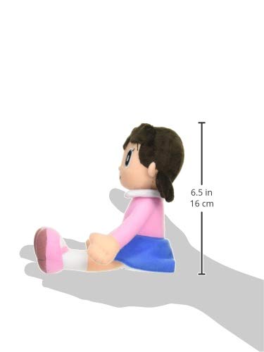 Doraemon Shizuka-chan Plush Toy, Height Approx. 22cm