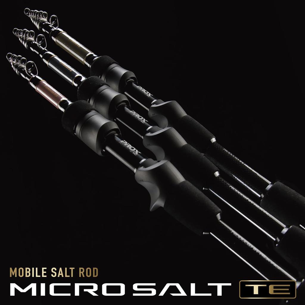 PROX Micro Salt TE 70MLTS MST70MLTS Mobile Telescopic Saltwater Rod with Small Plugs and Lightweight Extension (Compatible Jigs/Includes Grip)