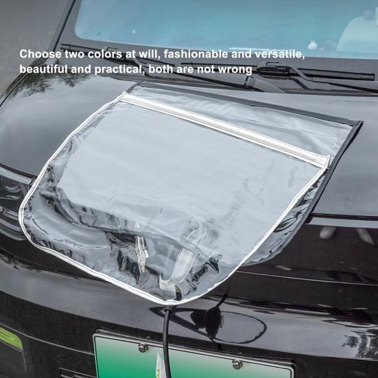 Автомобильное зарядное устройство New Energy, дождевик, магнитный, водонепроницаемый, ветрозащитный, универсальный, порт зарядки электромобиля для электромобилей, защитный чехол от дождя и снега