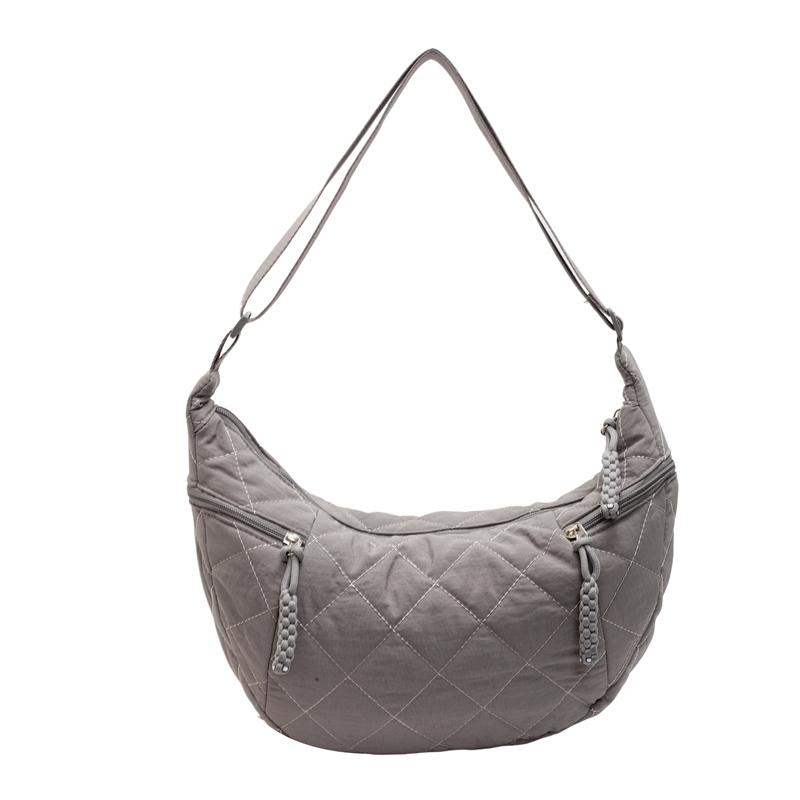 Женская сумка хобо, легкая сумка через плечо, большая вместимость, сумка через плечо