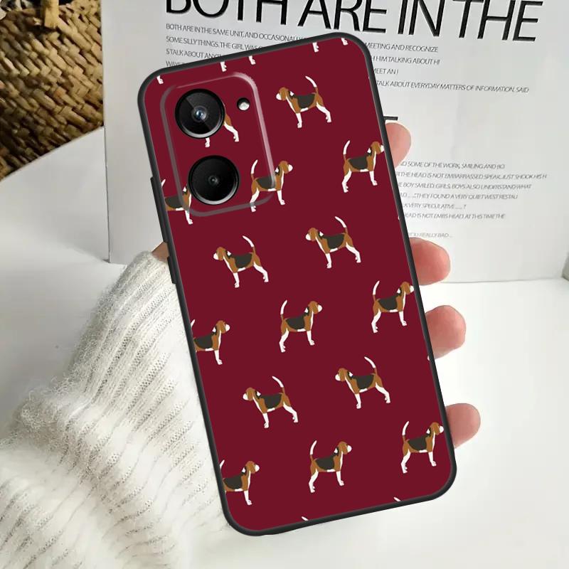 Beagle Dog For Realme 12 Pro Plus 11 10 9 C67 C55 C53 C35 C33 C30 C25s C21Y C15 GT3 GT5 GT Neo 5 Case