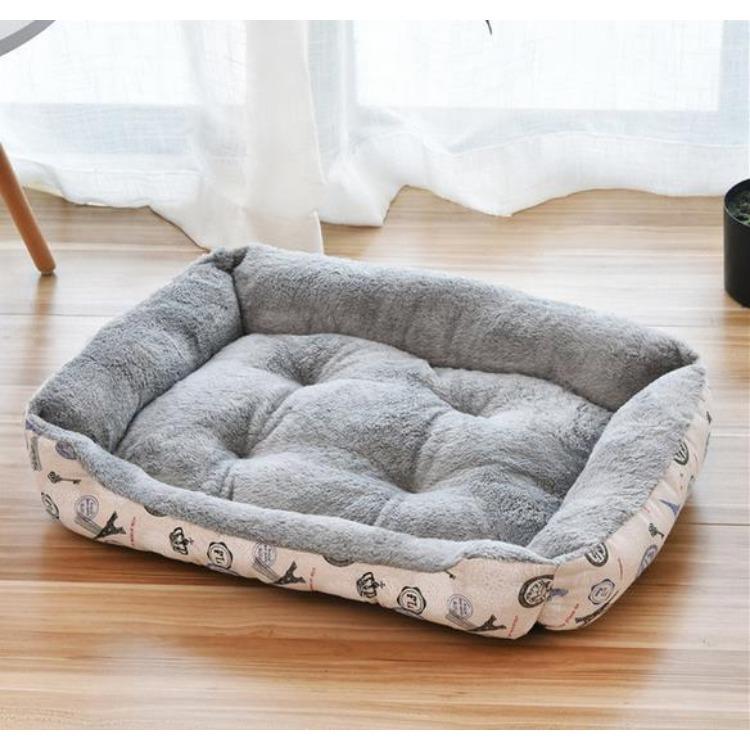 Warm Bone Pet Dogs Bed Washable House Cat Puppy Cotton Kennel Mat Soft Nest Dog Baskets Pet Products For Small Medium Large Dog