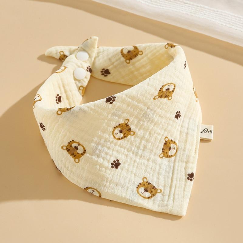 Lovely Design Baby Bibs Baby Bandana Dribble Bibs Cotton Super Soft Drool Bibs Multi-pattern Design for 0-36 Months