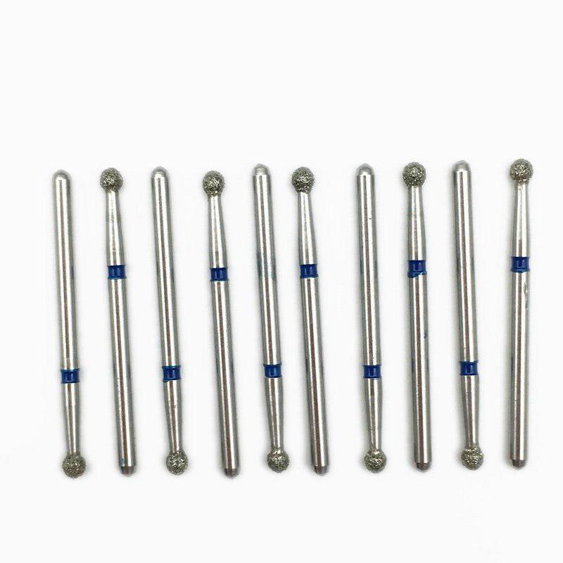 10 шт., стоматологические лабораторные алмазные боры, дрели, стоматологические диа-боры для высокоскоростных наконечников, средние FG 1,6 мм BR-X28