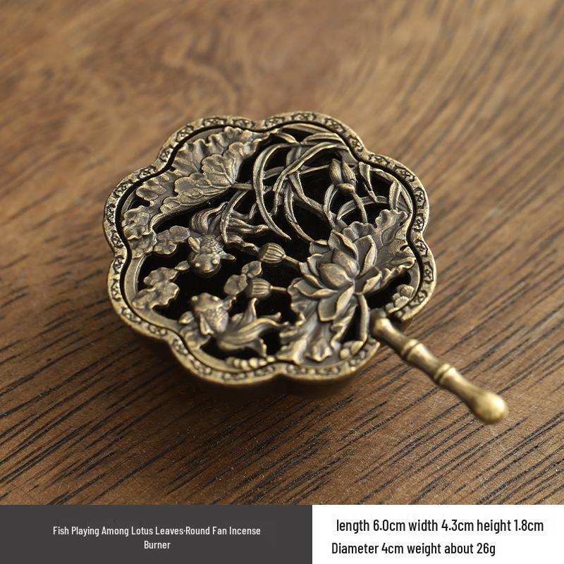 New Chinese Style Yuanbao Teapot & Auspicious Incense Set