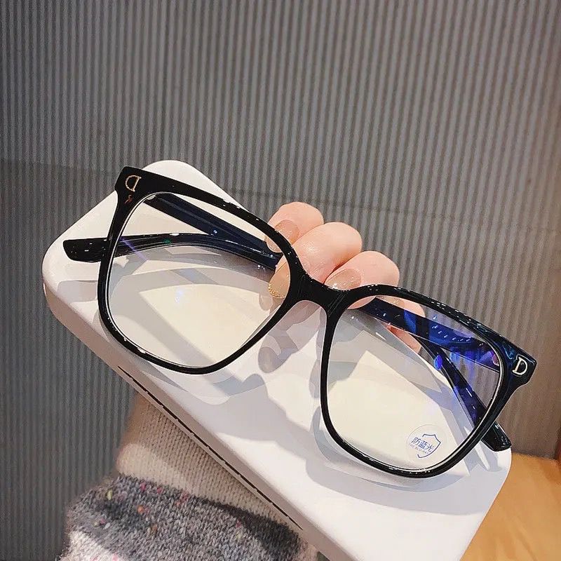 Women'S Finished Myopia Glasses Trendy Anti-Blue Light Optical Computer Eyewear Unisex Fashionable Minus Diopter Glasses 0~ -6.0