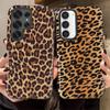 Мягкая обложка Capa Чехол для телефона для Samsung Galaxy S25 A36 A16 S20 FE S23 S25Ultra S24 Ultra A26 A56 S23Ultra Модный леопардовый принт
